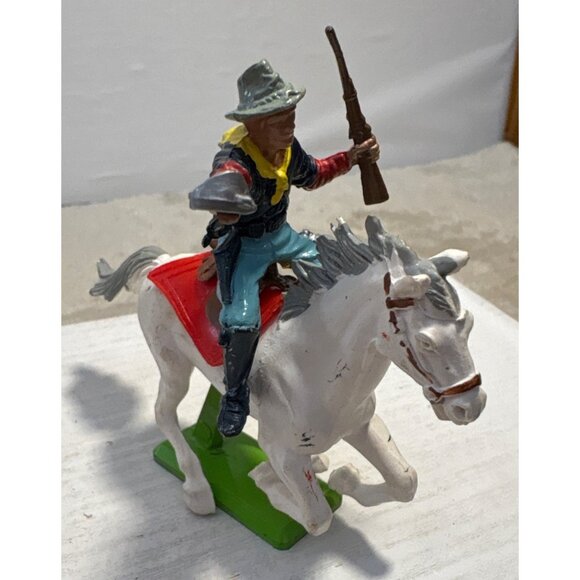 Vintage Britains Ltd 1971 Deetail Civil War Toy Soldiers & Horses Set Made In En - Picture 14 of 16